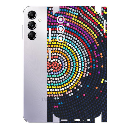 Samsung A/S Series Phone Skins (All Models) - Rainbow Dot Mandala - Matte Finish (M-97) Samsung Galaxy A14 (5G)
