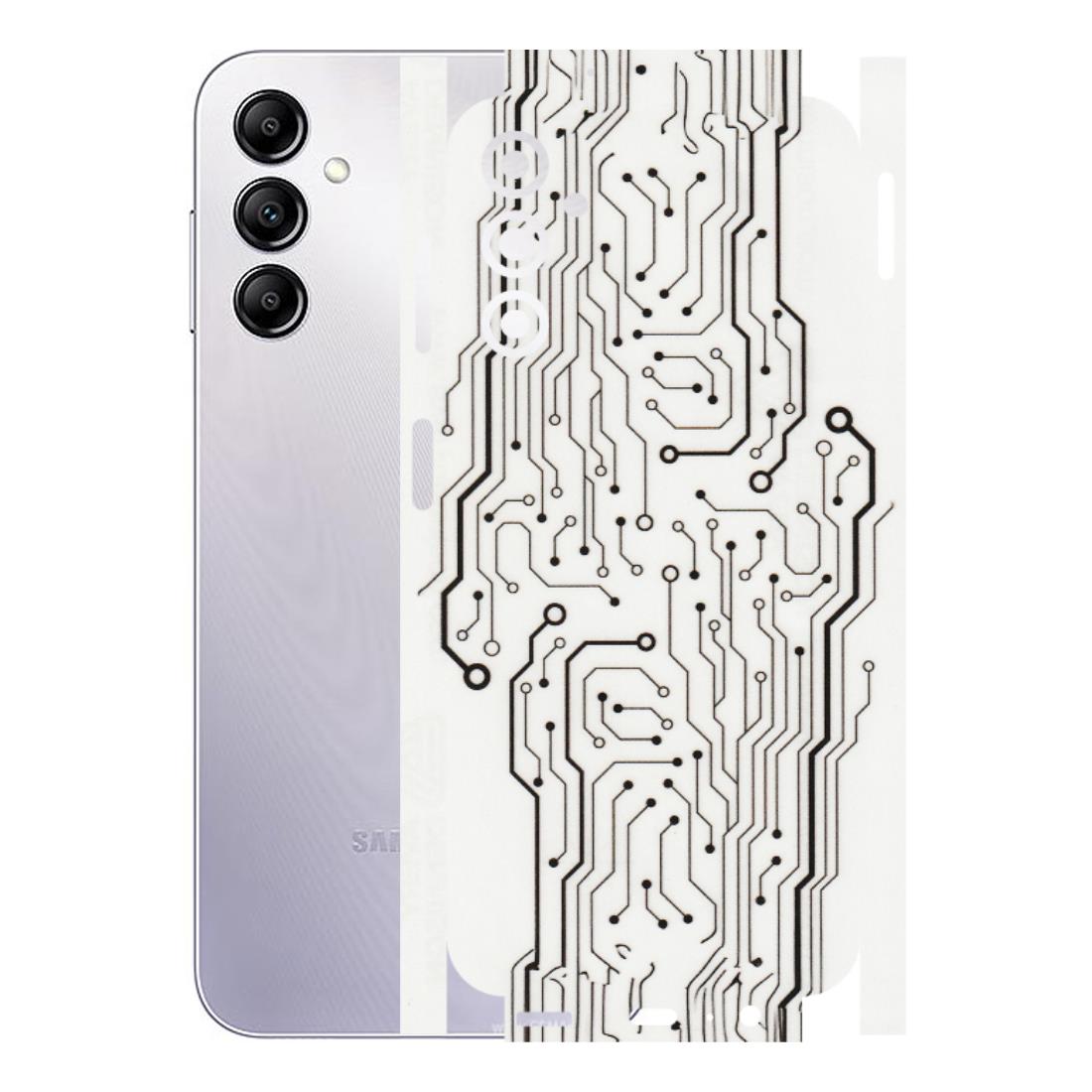Samsung A/S Series Phone Skins (All Models) - Tech Circuits - Transparent Finish (T-03) Samsung Galaxy A14 (5G)