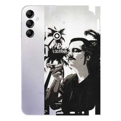 Samsung A/S Series Phone Skins (All Models) - Pab Escobar - Transparent Finish (T-05) Samsung Galaxy A14 (5G)