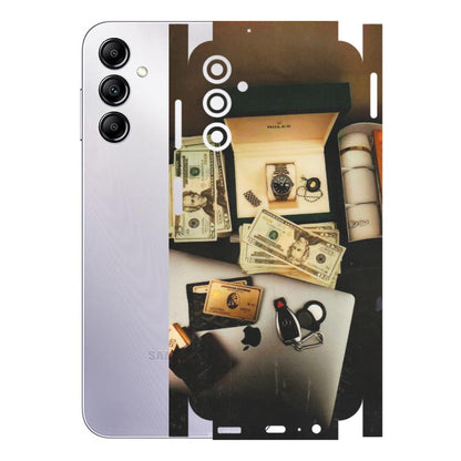 Samsung A/S Series Phone Skins (All Models) - Luxury Lifestyle - Transparent Finish (T-11) Samsung Galaxy A14 (5G)