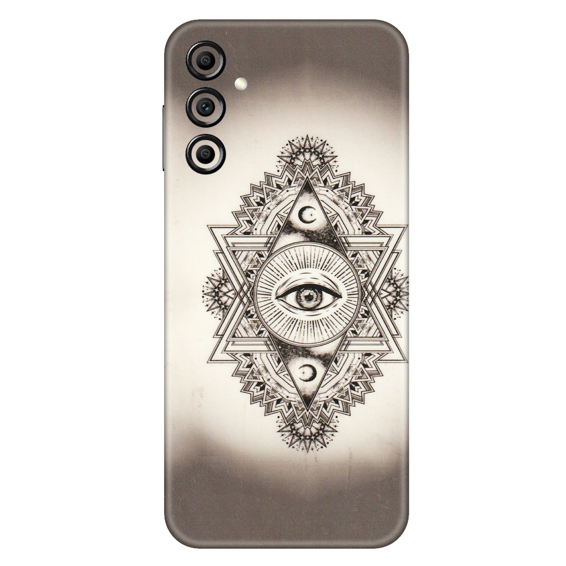 Samsung A/S Series Phone Skins (All Models) - Illuminati Great Eye - Transparent Finish (T-14) Samsung Galaxy A14 (5G)