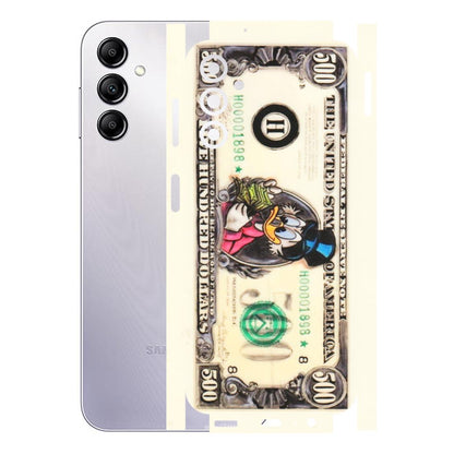 Samsung A/S Series Phone Skins (All Models) - Five Hundred Dollar Duck - Transparent Finish (T-15) Samsung Galaxy A14 (5G)