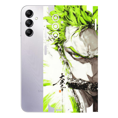 Samsung A/S Series Phone Skins (All Models) - Roro Taku Anime - Transparent Finish (T-18) Samsung Galaxy A14 (5G)