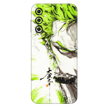 Samsung A/S Series Phone Skins (All Models) - Roro Taku Anime - Transparent Finish (T-18) Samsung Galaxy A14 (5G)