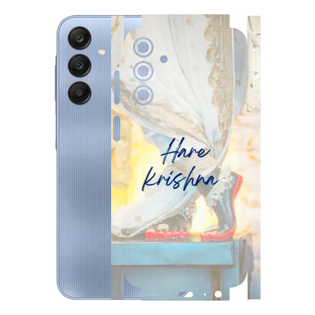 Samsung A/S Series Phone Skins (All Models) - Hare Krishna - 3D Embossed Finish (L-03) Samsung Galaxy A15 (5G)