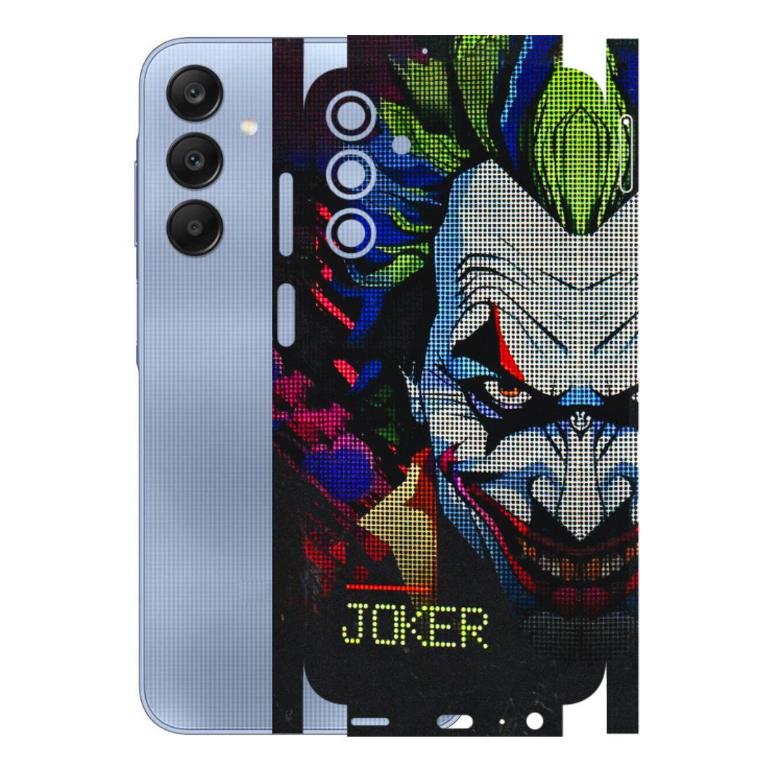 Samsung A/S Series Phone Skins (All Models) - Joker Dot Matrix - 3D Embossed Finish (L-08) Samsung Galaxy A15 (5G)