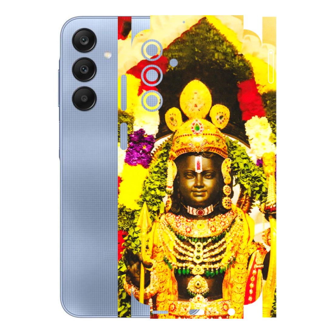 Samsung A/S Series Phone Skins (All Models) - Ram Lalla Ayodhya - 3D Embossed Finish (L-103) Samsung Galaxy A15 (5G)