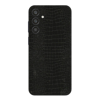 Samsung A/S Series Phone Skins (All Models) - Snake Leather Black - 3D Embossed Finish (L-107) Samsung Galaxy A15 (5G)