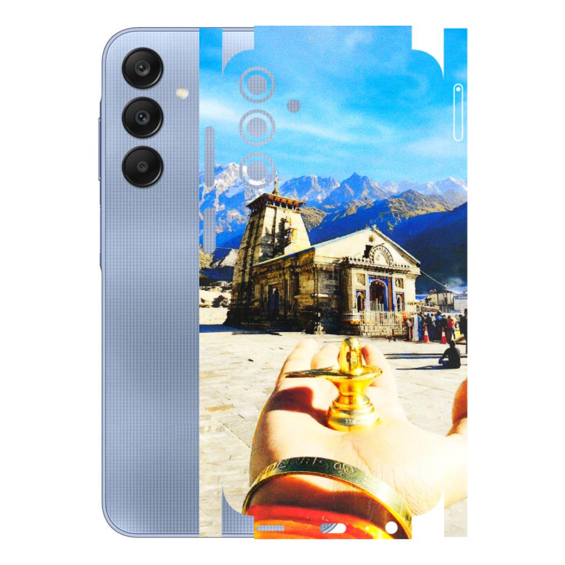 Samsung A/S Series Phone Skins (All Models) - Beauty of Kedarnath - 3D Embossed Finish (L-108) Samsung Galaxy A15 (5G)