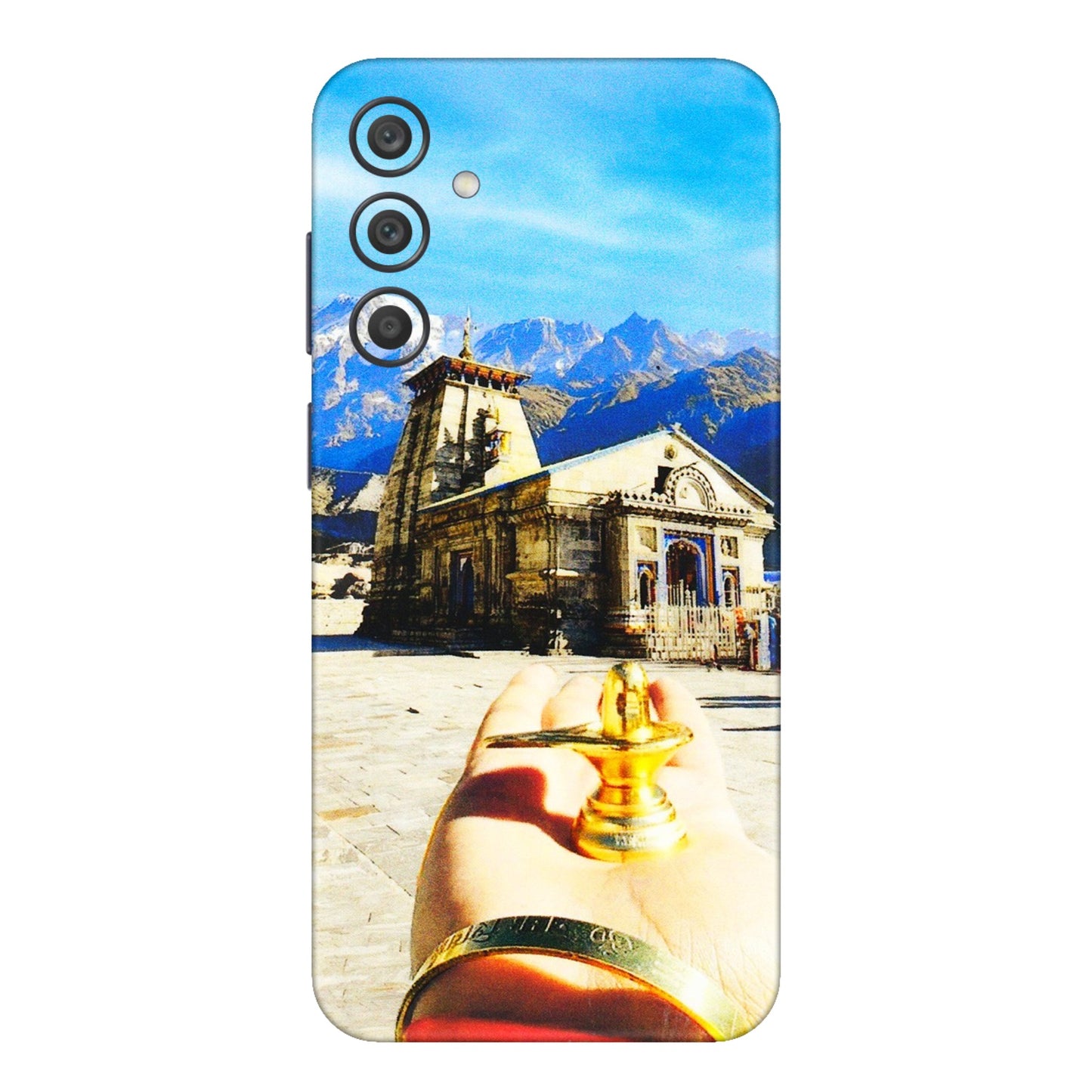 Samsung A/S Series Phone Skins (All Models) - Beauty of Kedarnath - 3D Embossed Finish (L-108) Samsung Galaxy A15 (5G)