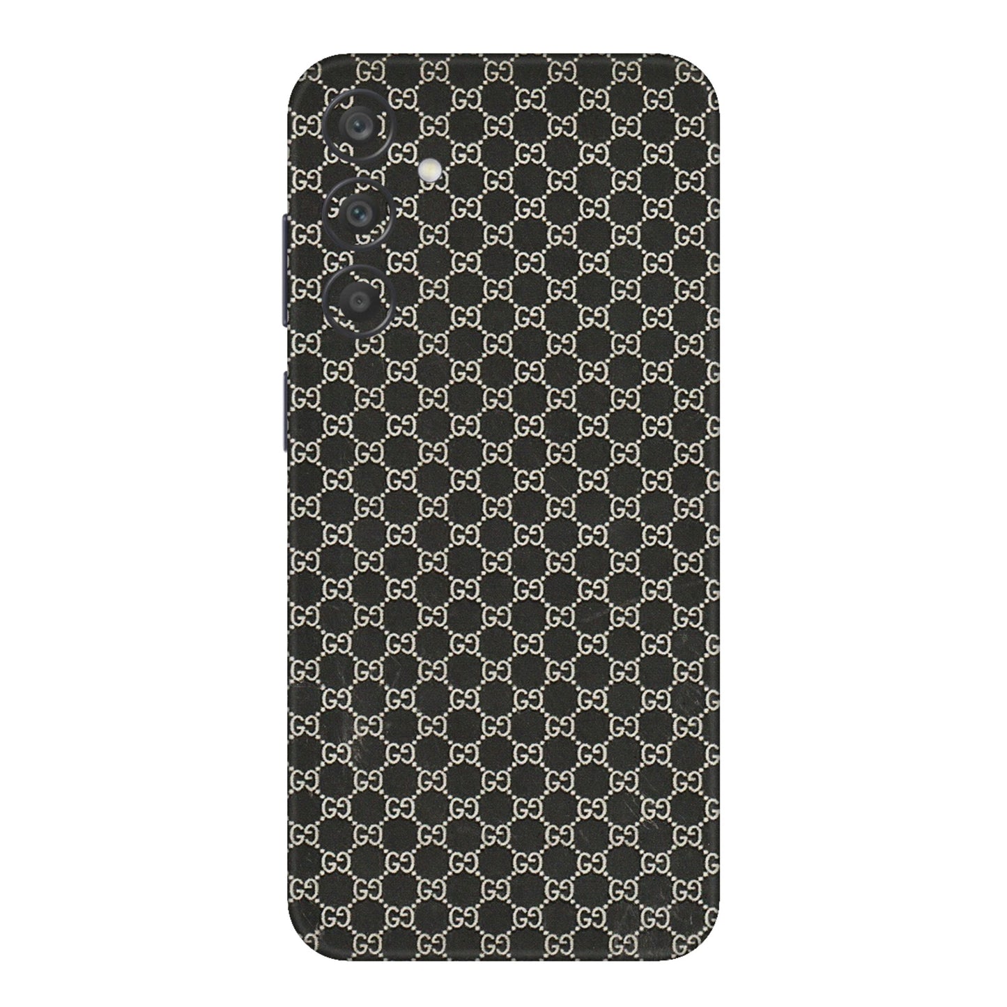 Samsung A/S Series Phone Skins (All Models) - Black G Print - 3D Embossed Finish (L-109) Samsung Galaxy A15 (5G)