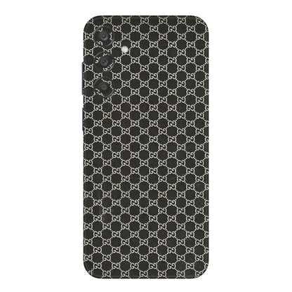 Samsung A/S Series Phone Skins (All Models) - Black G Print - 3D Embossed Finish (L-109) Samsung Galaxy A15 (5G)