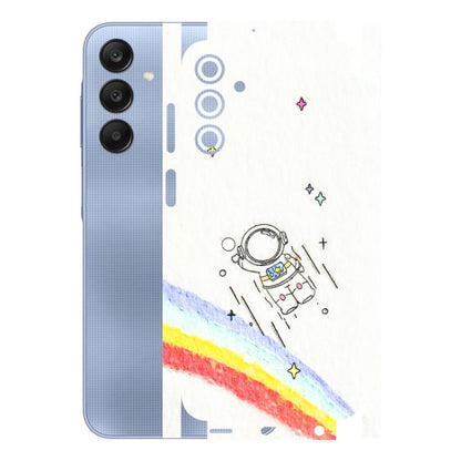 Samsung A/S Series Phone Skins (All Models) - Milkyway Astronaut - 3D Embossed Finish (L-110) Samsung Galaxy A15 (5G)