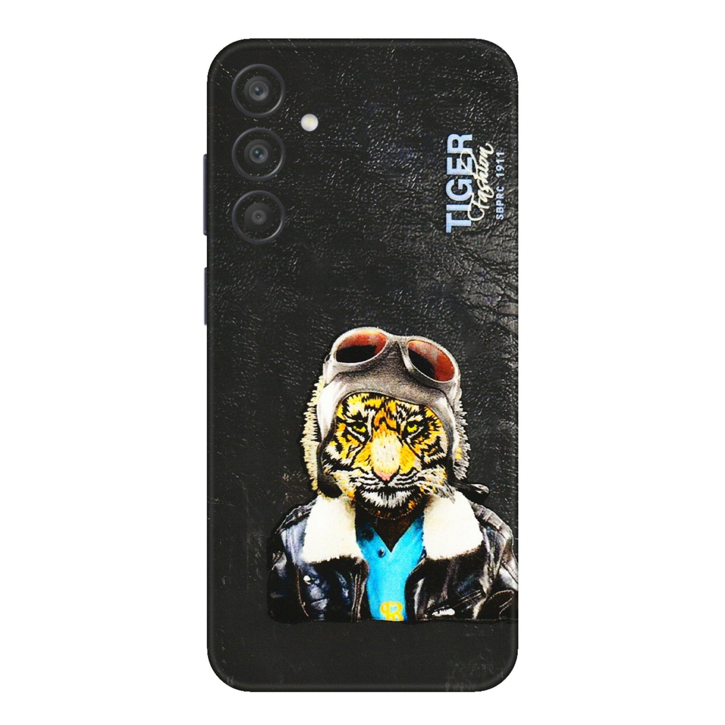 Samsung A/S Series Phone Skins (All Models) - Rider Tiger - 3D Embossed Finish (L-113) Samsung Galaxy A15 (5G)
