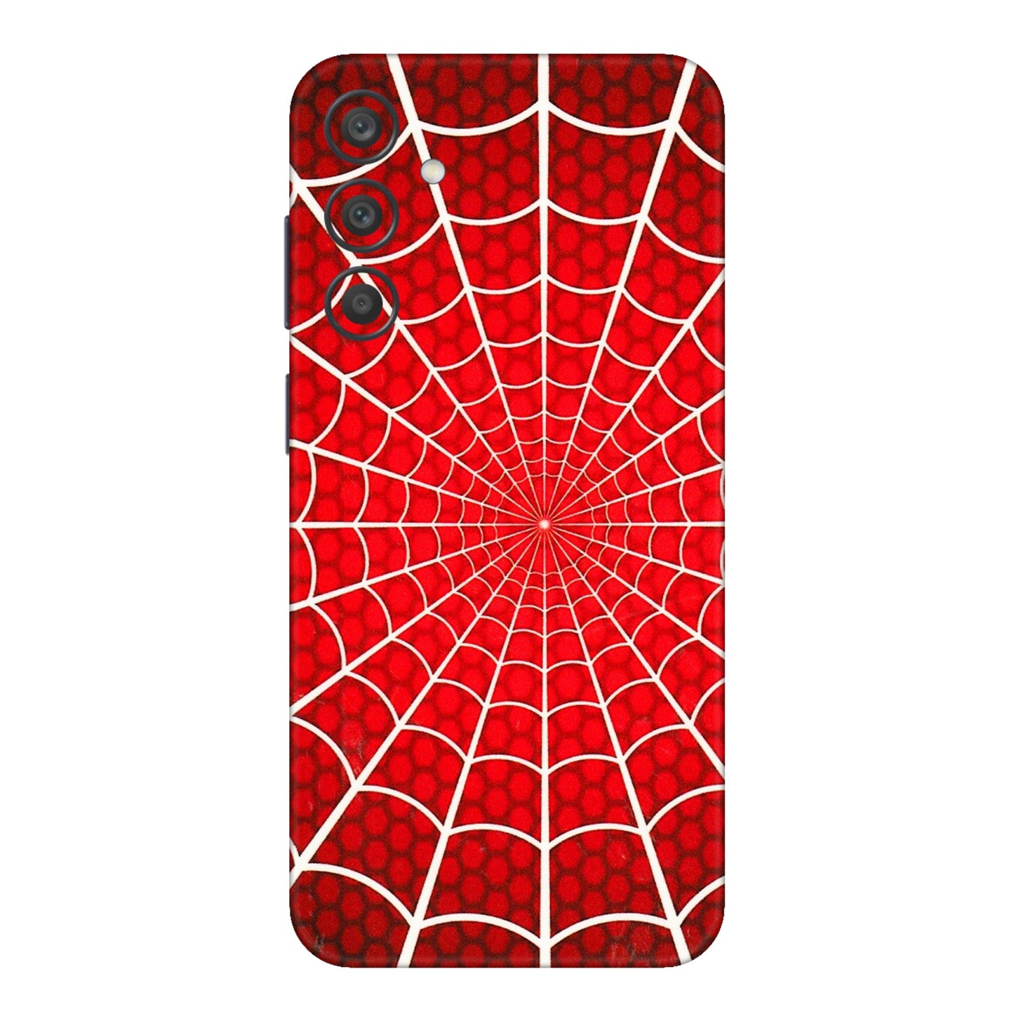 Samsung A/S Series Phone Skins (All Models) - Classic Spidey Web - 3D Embossed Finish (L-115) Samsung Galaxy A15 (5G)