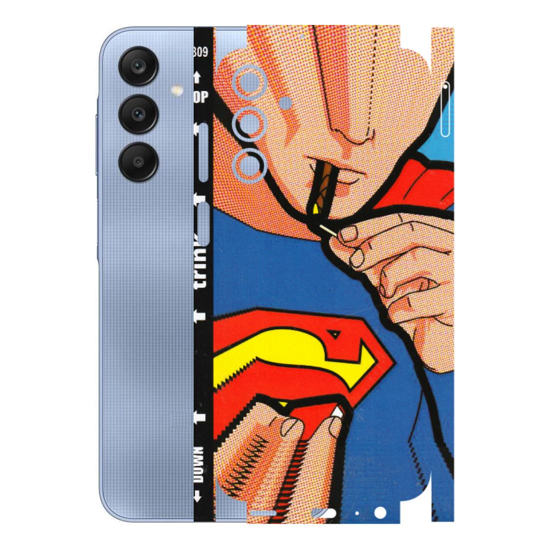 Samsung A/S Series Phone Skins (All Models) - Superman Sutta - 3D Embossed Finish (L-130) Samsung Galaxy A15 (5G)