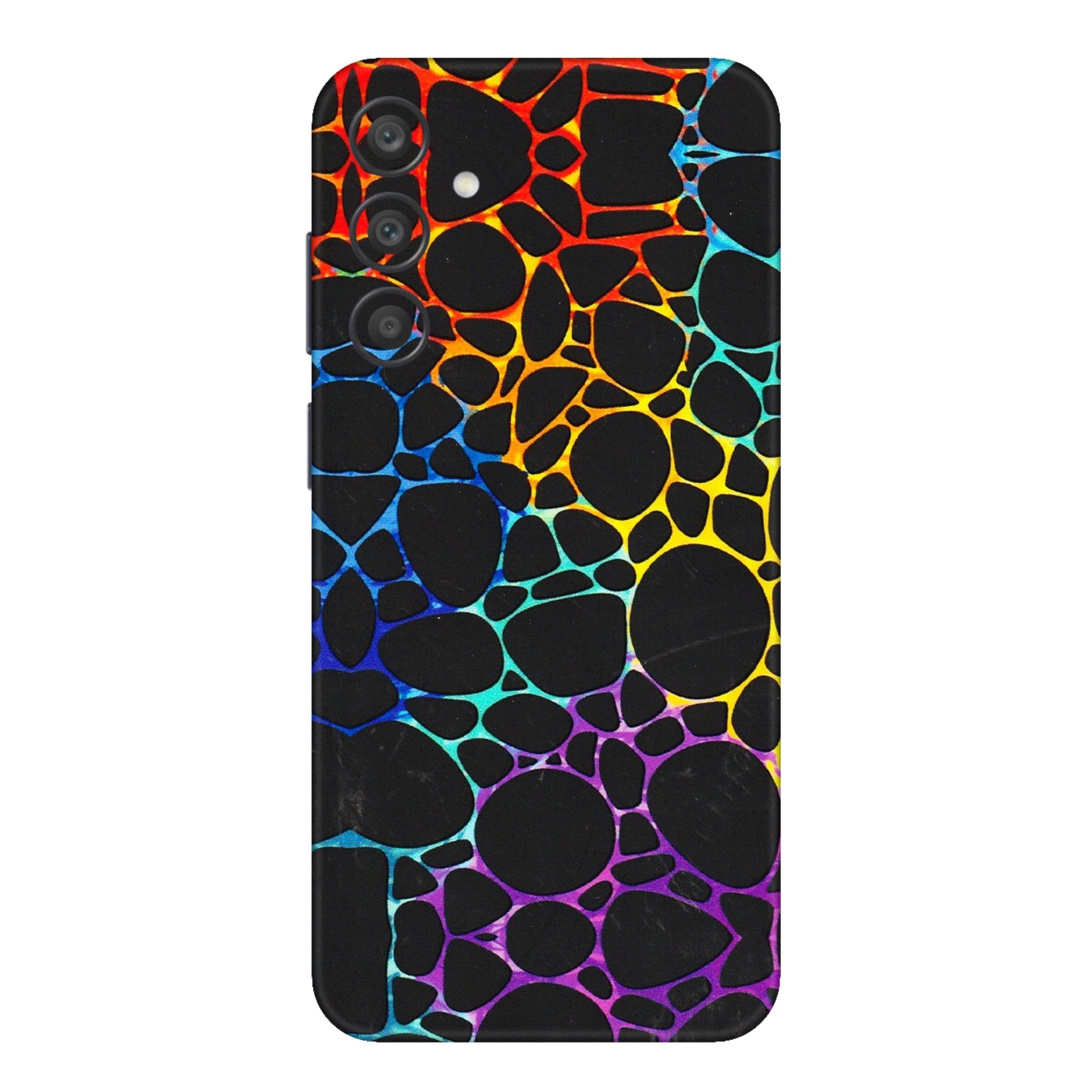 Samsung A/S Series Phone Skins (All Models) - Abstract Art MultiColour - 3D Embossed Finish (L-133) Samsung Galaxy A15 (5G)