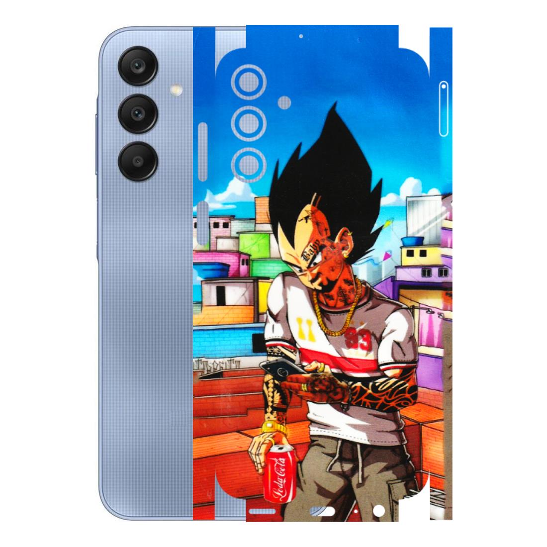 Samsung A/S Series Phone Skins (All Models) - Vegeta - 3D Embossed Finish (L-136) Samsung Galaxy A15 (5G)