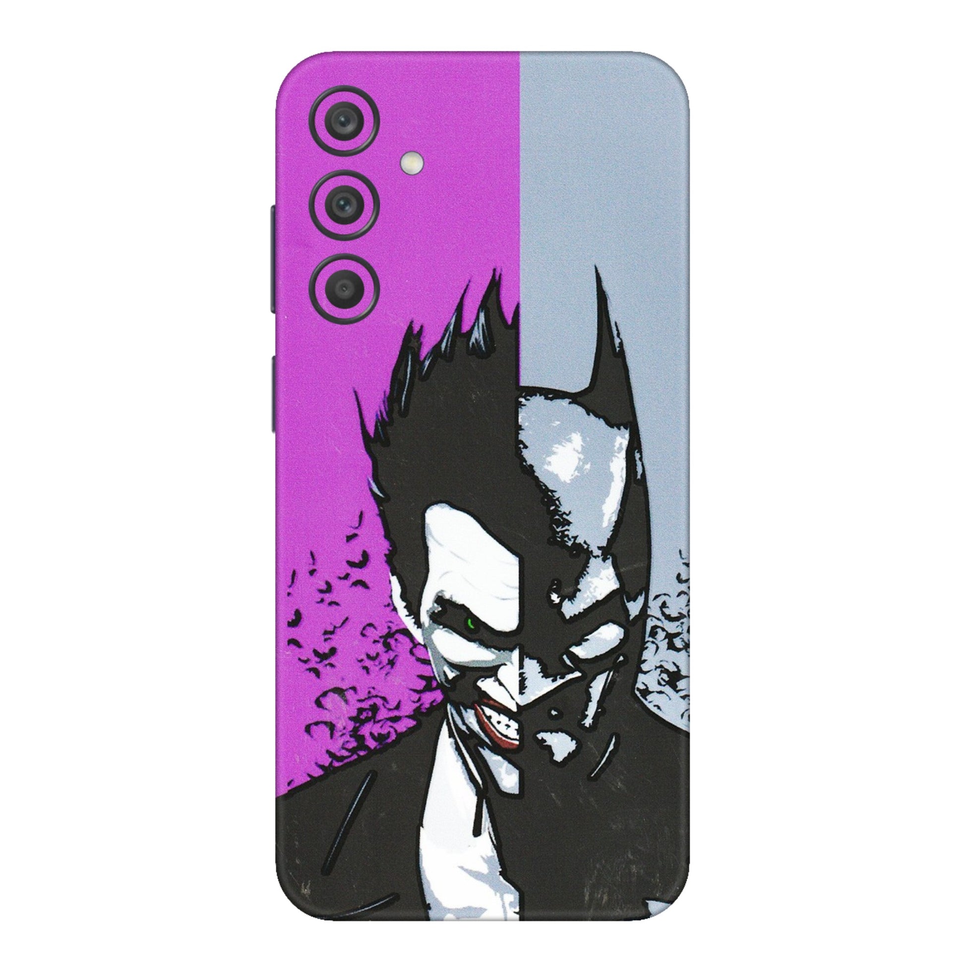 Samsung A/S Series Phone Skins (All Models) - Batman & Joker - 3D Embossed Finish (L-143) Samsung Galaxy A15 (5G)