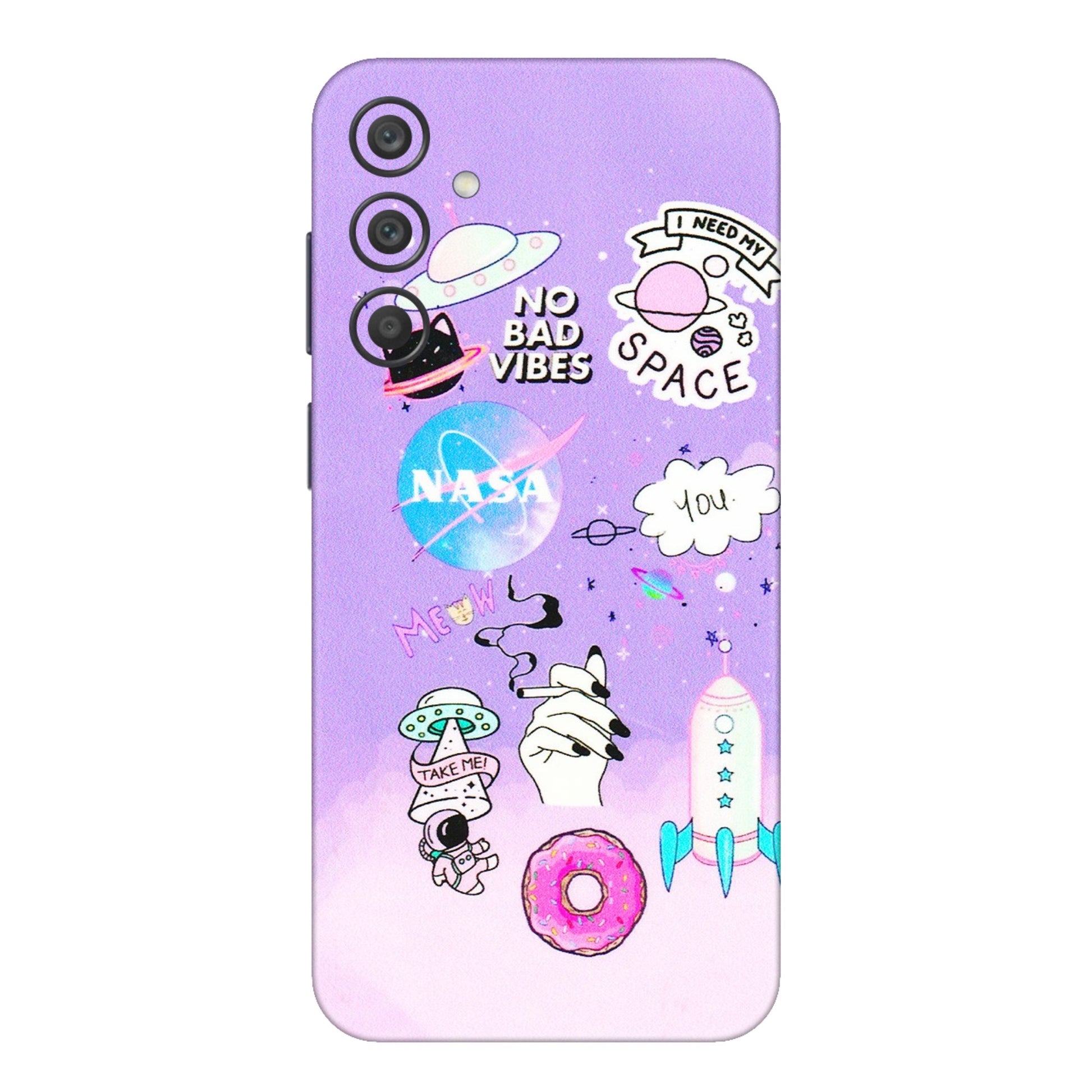 Samsung A/S Series Phone Skins (All Models) - I Need My Nasa Skin - 3D Embossed Finish (L-149) Samsung Galaxy A15 (5G)