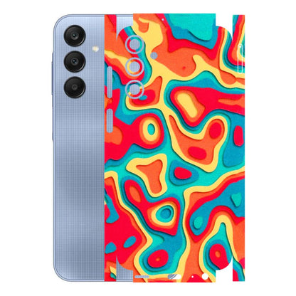 Samsung A/S Series Phone Skins (All Models) - Abstract Swirl - 3D Embossed Finish (L-150) Samsung Galaxy A15 (5G)
