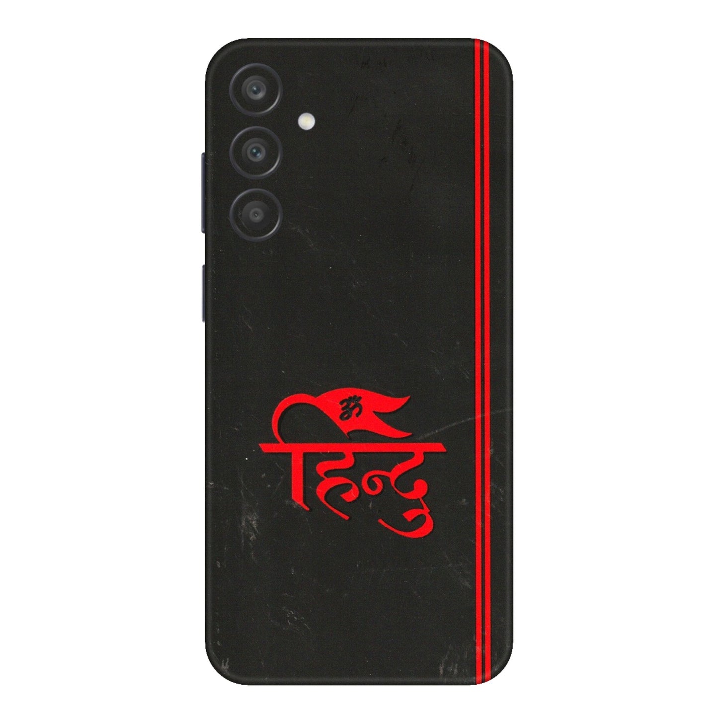 Samsung A/S Series Phone Skins (All Models) - Hindu Black - 3D Embossed Finish (L-153) Samsung Galaxy A15 (5G)