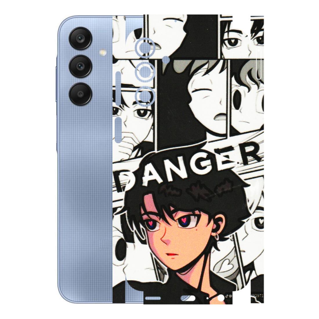 Samsung A/S Series Phone Skins (All Models) - Danger Anime - 3D Embossed Finish (L-155) Samsung Galaxy A15 (5G)