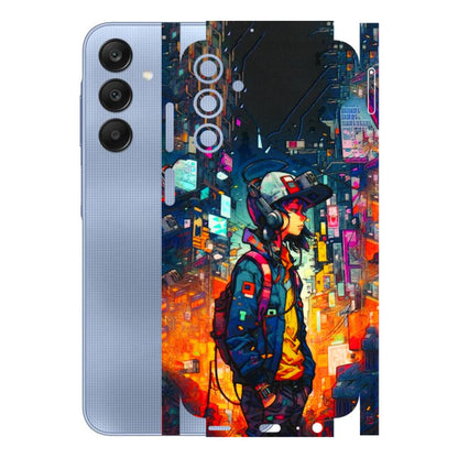 Samsung A/S Series Phone Skins (All Models) - Street Anime Guy - 3D Embossed Finish (L-158) Samsung Galaxy A15 (5G)