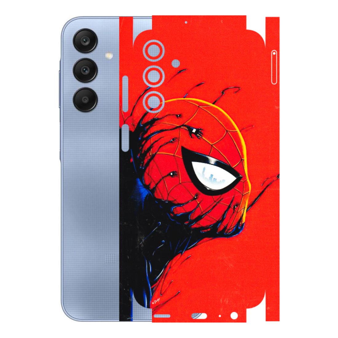 Samsung A/S Series Phone Skins (All Models) - Spiderman Face Venom - 3D Embossed Finish (L-165) Samsung Galaxy A15 (5G)