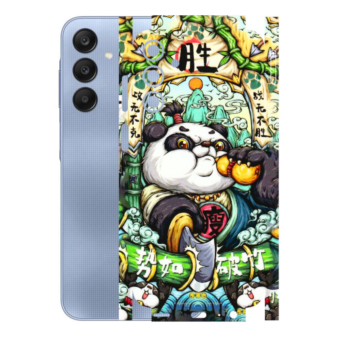 Samsung A/S Series Phone Skins (All Models) - Royal Rich Panda - 3D Embossed Finish (L-170) Samsung Galaxy A15 (5G)