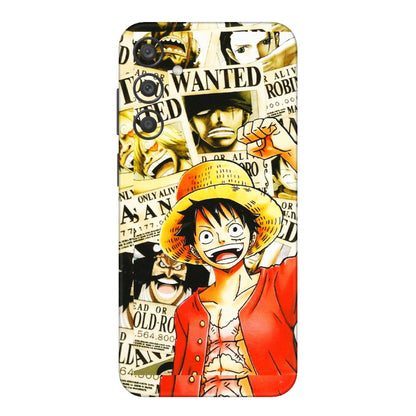 Samsung A/S Series Phone Skins (All Models) - Luffy Anime - 3D Embossed Finish (L-177) Samsung Galaxy A15 (5G)
