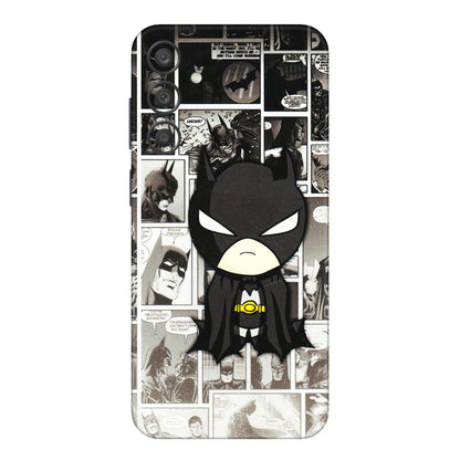 Samsung A/S Series Phone Skins (All Models) - Toon Batman - 3D Embossed Finish (L-182) Samsung Galaxy A15 (5G)