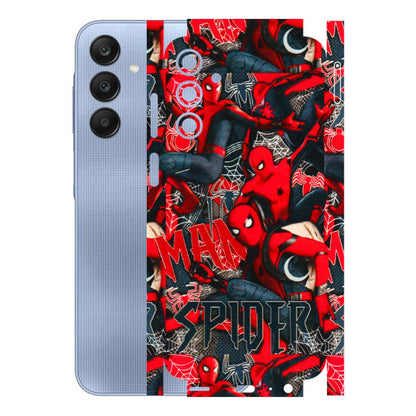 Samsung A/S Series Phone Skins (All Models) - SpiderMan Cool - 3D Embossed Finish (L-188) Samsung Galaxy A15 (5G)