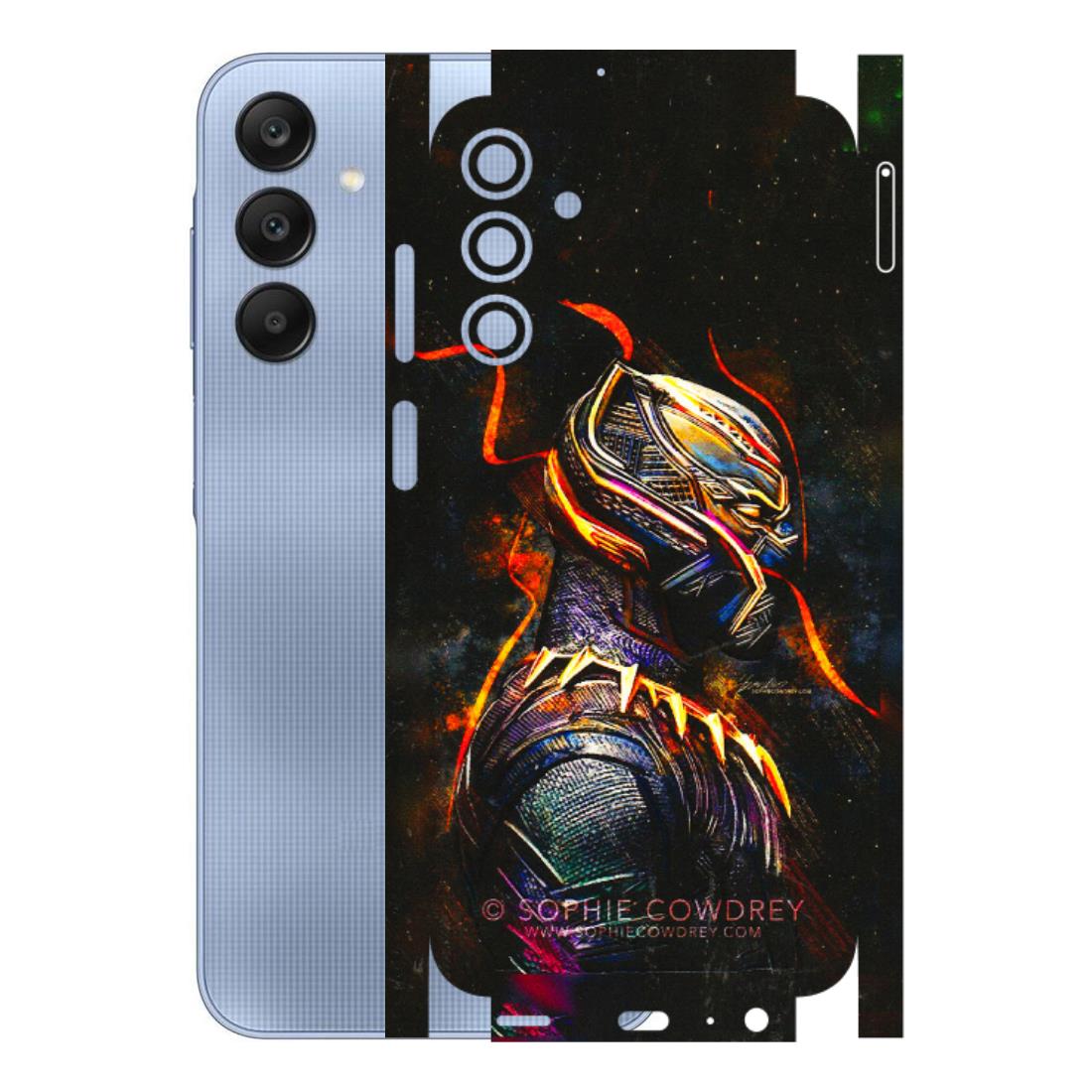 Samsung A/S Series Phone Skins (All Models) - Black Panther - 3D Embossed Finish (L-190) Samsung Galaxy A15 (5G)