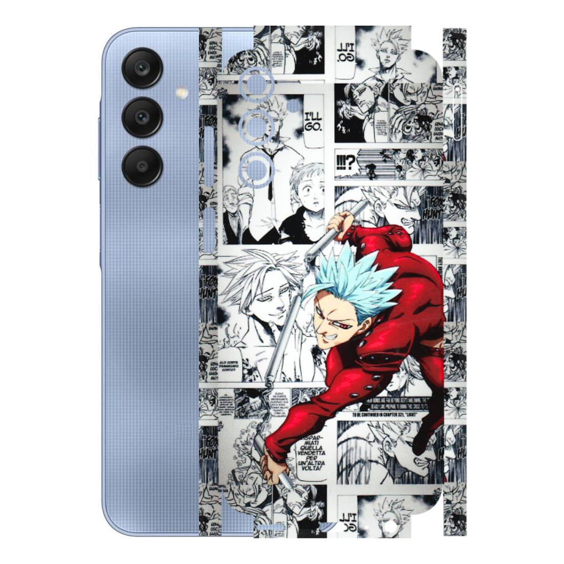 Samsung A/S Series Phone Skins (All Models) - Anime Comic - 3D Embossed Finish (L-192) Samsung Galaxy A15 (5G)