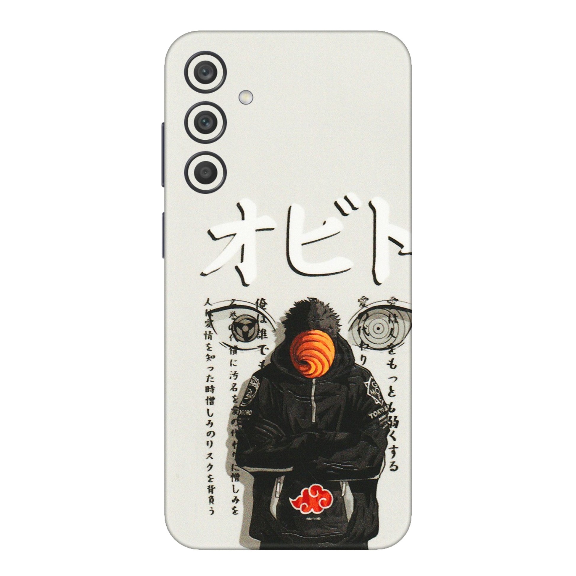 Samsung A/S Series Phone Skins (All Models) - Obito Anime Eye - 3D Embossed Finish (L-19) Samsung Galaxy A15 (5G)