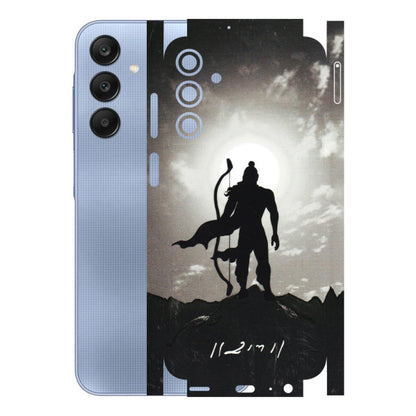 Samsung A/S Series Phone Skins (All Models) - Jai Siya Ram - 3D Embossed Finish (L-200) Samsung Galaxy A15 (5G)