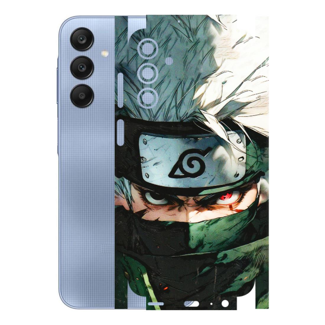 Samsung A/S Series Phone Skins (All Models) - Kakashi Red Eye Focus - 3D Embossed Finish (L-227) Samsung Galaxy A15 (5G)