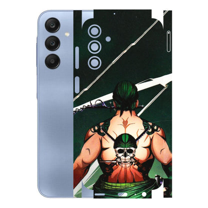 Samsung A/S Series Phone Skins (All Models) - Zoro Anime - 3D Embossed Finish (L-23) Samsung Galaxy A15 (5G)