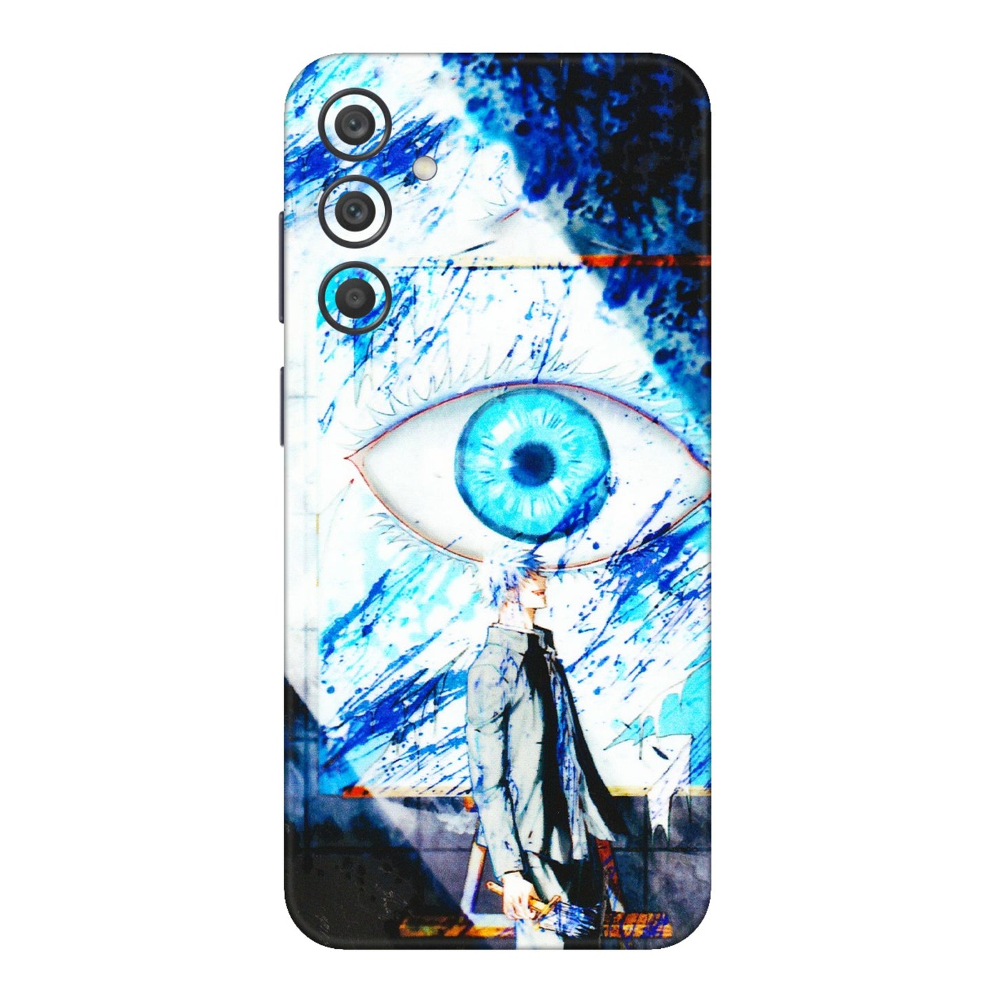 Samsung A/S Series Phone Skins (All Models) - Gojo Satoru evil eye - 3D Embossed Finish (L-239) Samsung Galaxy A15 (5G)