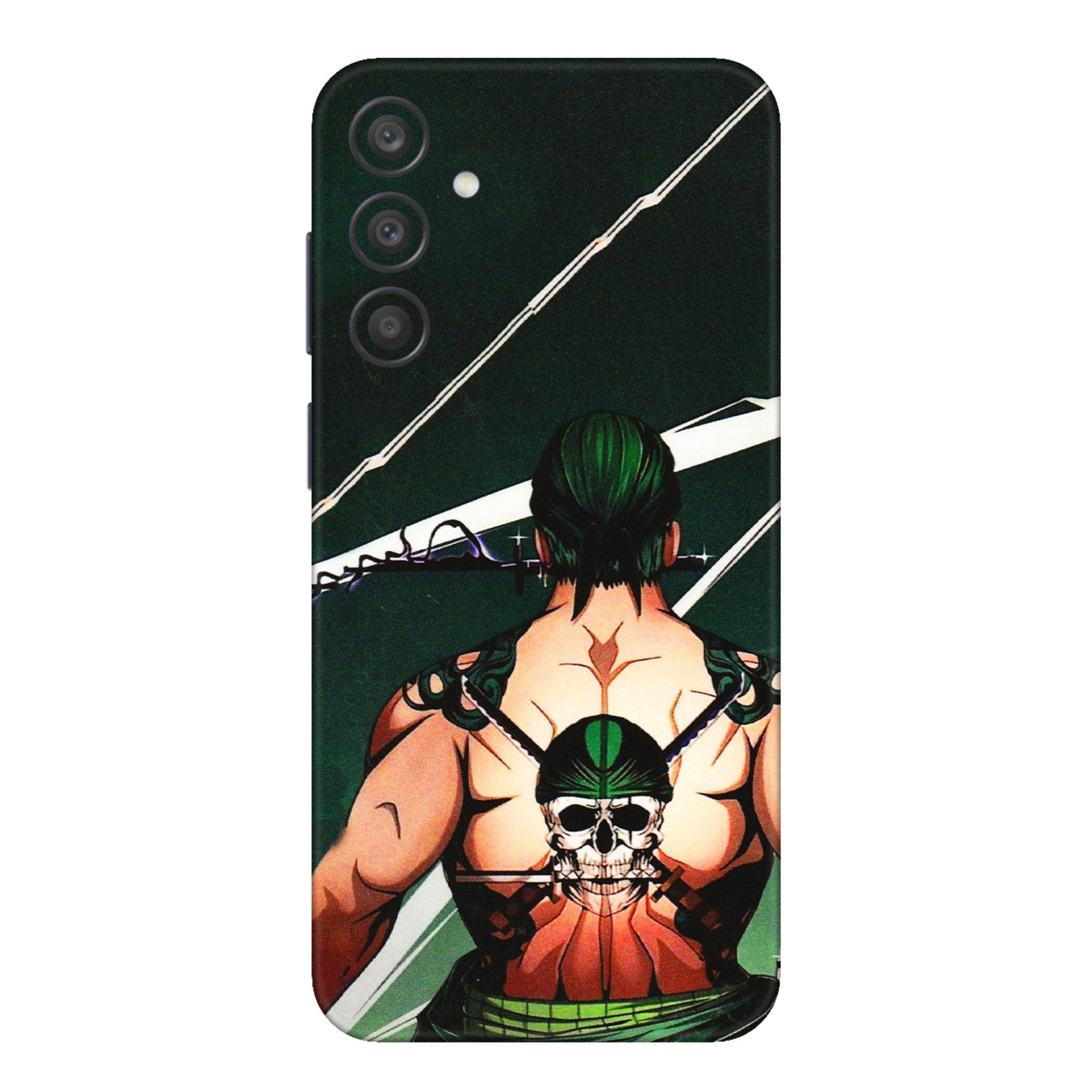 Samsung A/S Series Phone Skins (All Models) - Zoro Anime - 3D Embossed Finish (L-23) Samsung Galaxy A15 (5G)