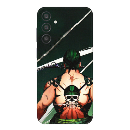 Samsung A/S Series Phone Skins (All Models) - Zoro Anime - 3D Embossed Finish (L-23) Samsung Galaxy A15 (5G)