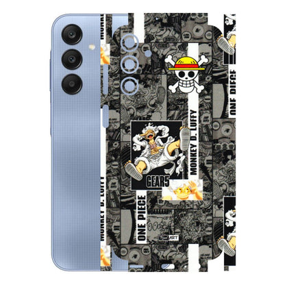 Samsung A/S Series Phone Skins (All Models) - Cuffy Anime MonkeyCamic - 3D Embossed Finish (L-242) Samsung Galaxy A15 (5G)