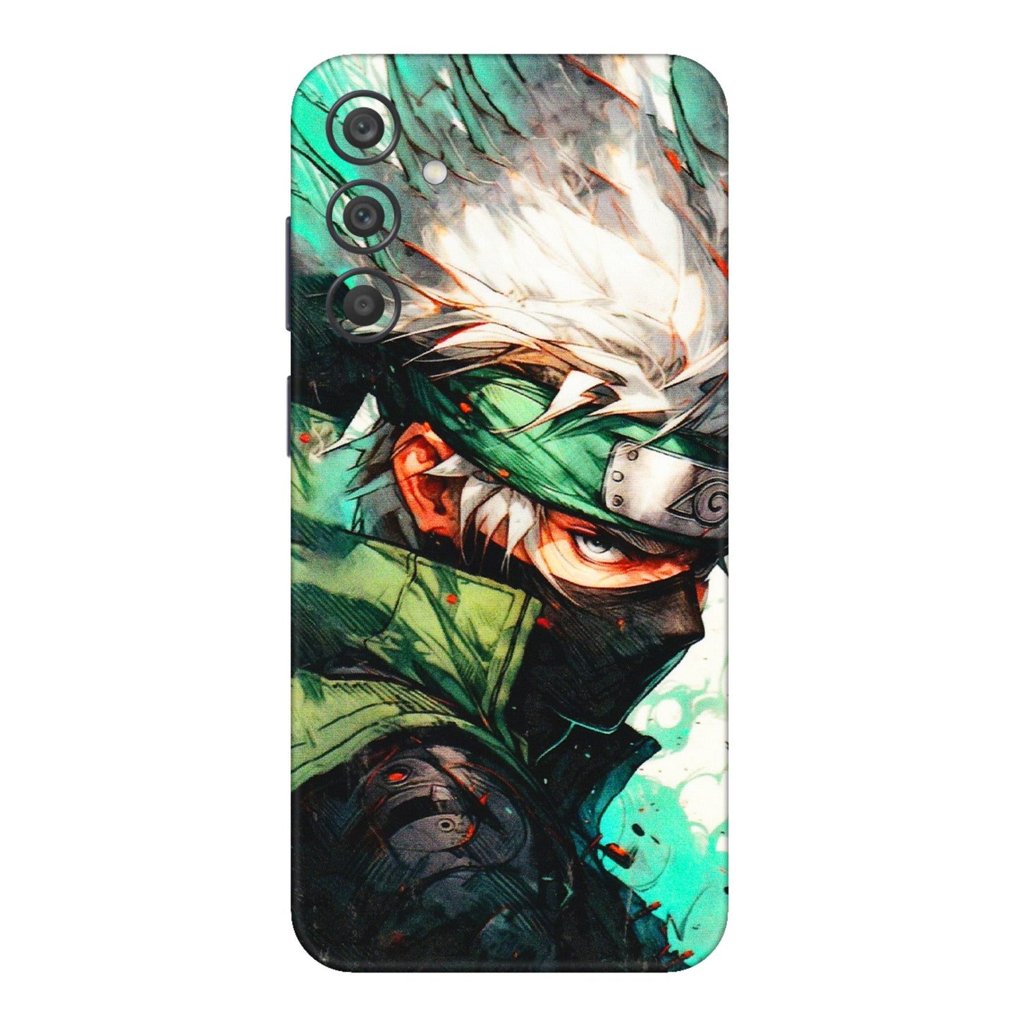 Samsung A/S Series Phone Skins (All Models) - Kakashi Side Profile - 3D Embossed Finish (L-249) Samsung Galaxy A15 (5G)
