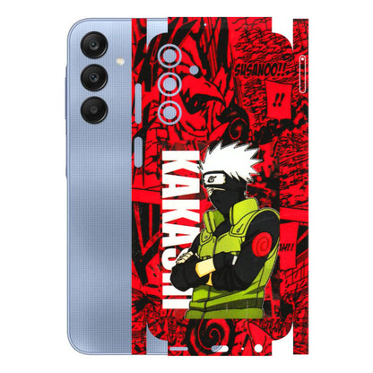 Samsung A/S Series Phone Skins (All Models) - Kakashi Red Anime - 3D Embossed Finish (L-251) Samsung Galaxy A15 (5G)