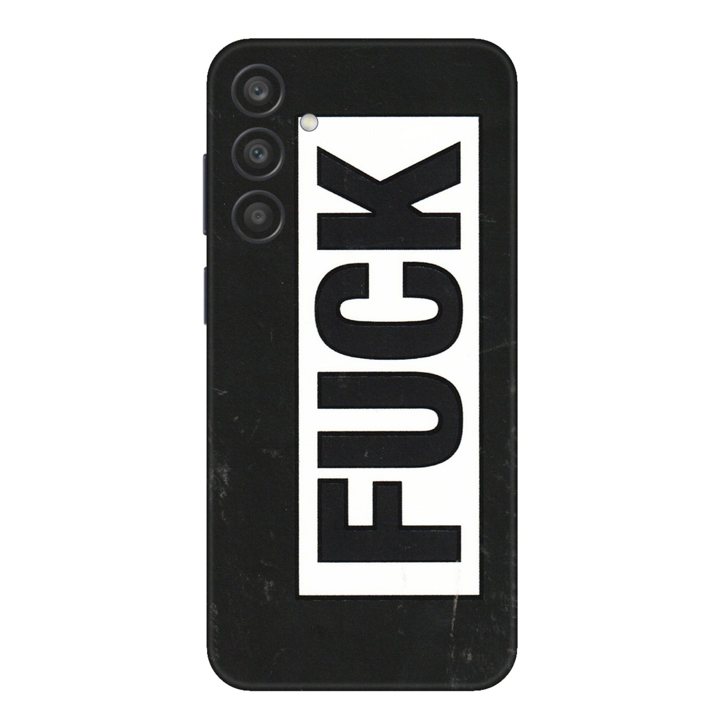 Samsung A/S Series Phone Skins (All Models) - The F Word - 3D Embossed Finish (L-255) Samsung Galaxy A15 (5G)