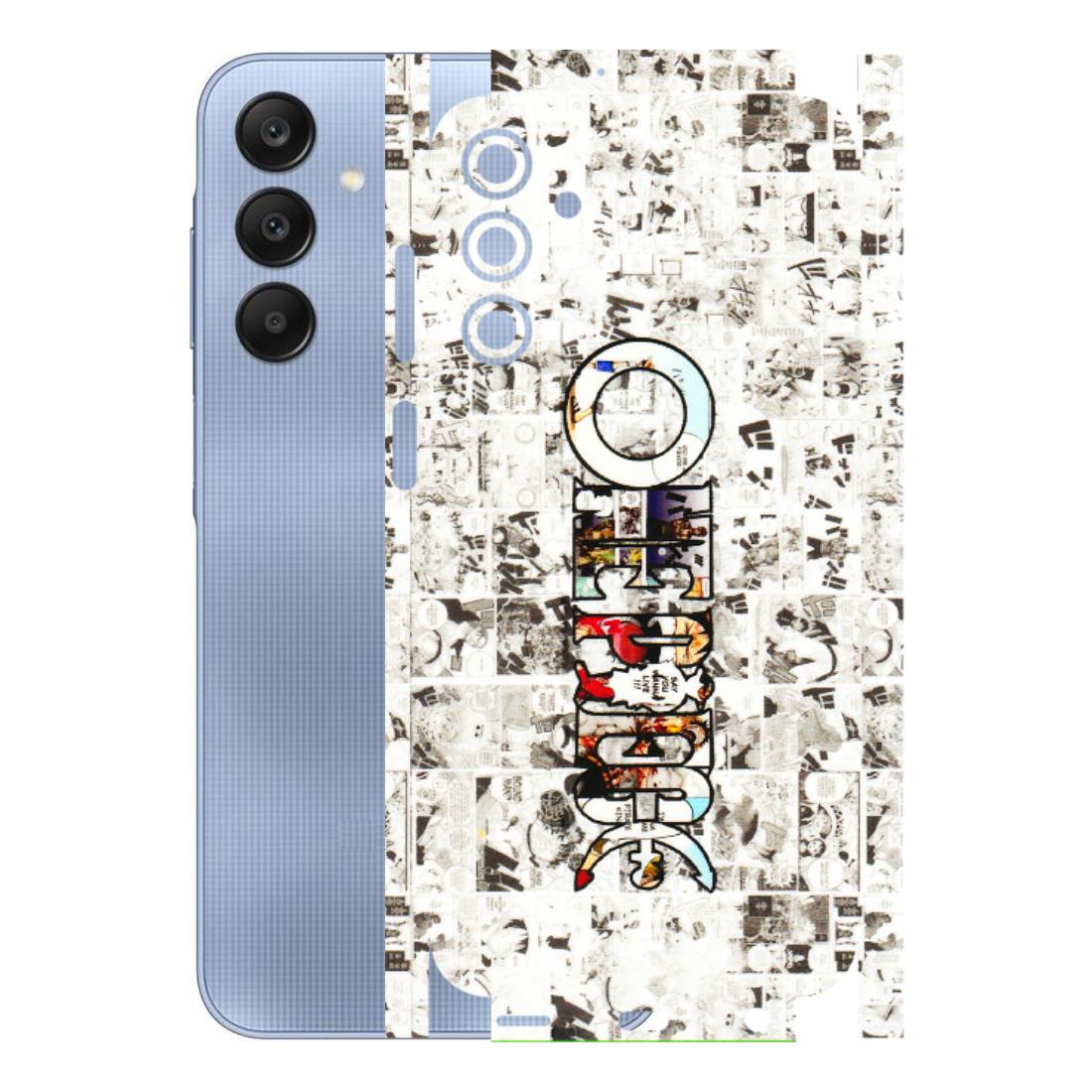 Samsung A/S Series Phone Skins (All Models) - One Piece Manga - 3D Embossed Finish (L-26) Samsung Galaxy A15 (5G)