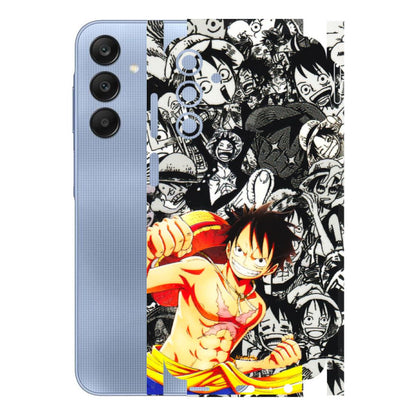 Samsung A/S Series Phone Skins (All Models) - Anime Comics Games Doodles - 3D Embossed Finish (L-27) Samsung Galaxy A15 (5G)