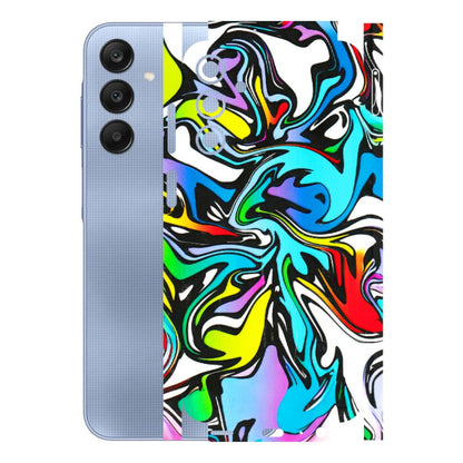 Samsung A/S Series Phone Skins (All Models) - Abstract Colour Paints - 3D Embossed Finish (L-271) Samsung Galaxy A15 (5G)
