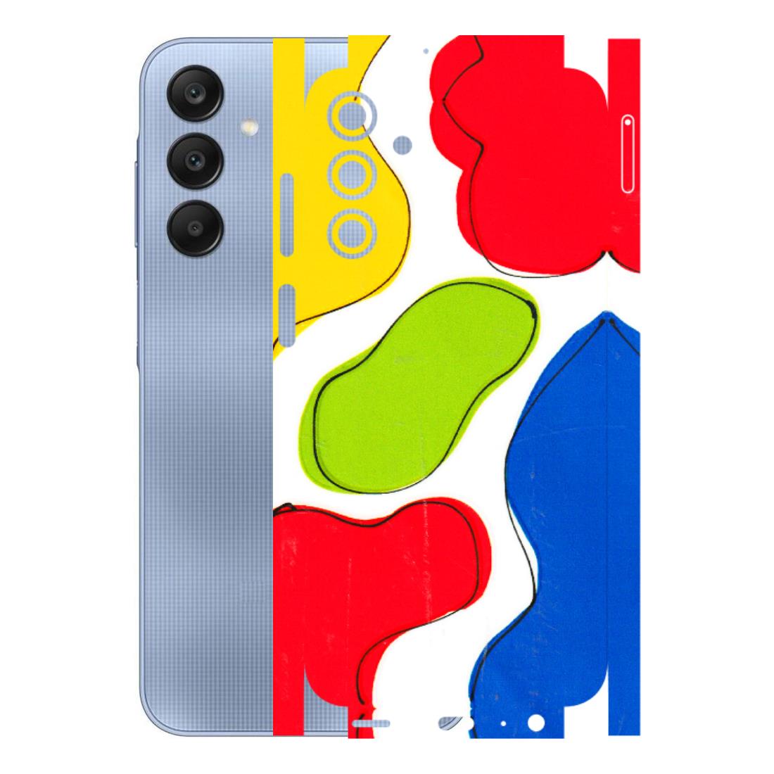 Samsung A/S Series Phone Skins (All Models) - RGB Colour Paint - 3D Embossed Finish (L-284) Samsung Galaxy A15 (5G)